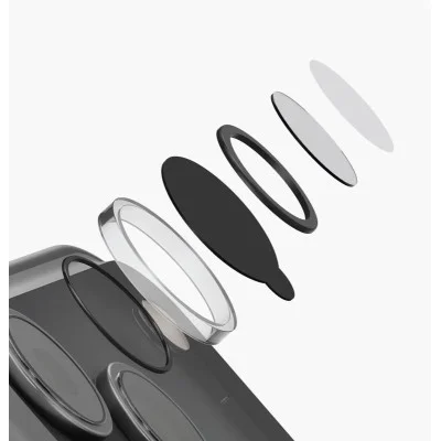 Uniq optix clearshield frameguard iphone 17 pro (2025) 6.3 camera lens protector - crystal (clear)